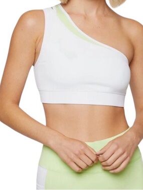Fourlaps Athletic Solo Bra White Size Small Sports Bra New SZ XS